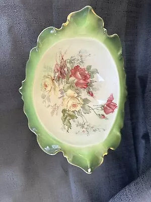 Antique La Belle China Bowl With Flowers • $45