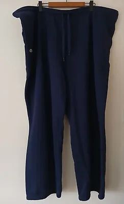 Lacoste Navy Tracksuit Bottoms Polyester  Cotton Size 5XL New With Tags XXXXXL • £77.92