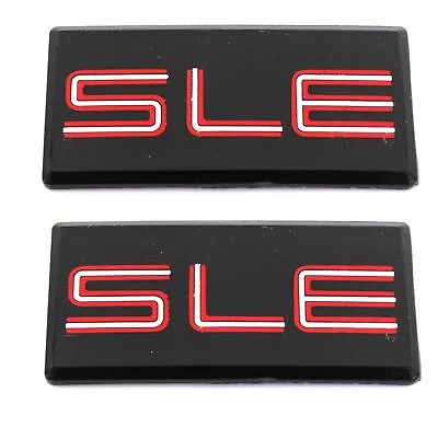 New Gmc  Sle  Pair Side Cab Emblem Badge Decal Nameplate Sierra Yukon Savanna • $23.49