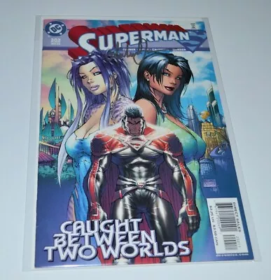 SUPERMAN #202 Signed By MICHAEL TURNER Autograph Comic • $39.99