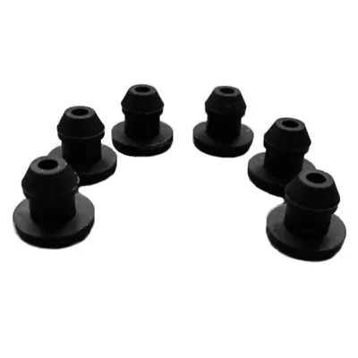 £1.78 • Buy Black Snap-on Hole Plug Silicone Rubber Blanking End Caps Seal Stopper 2.5~30mm