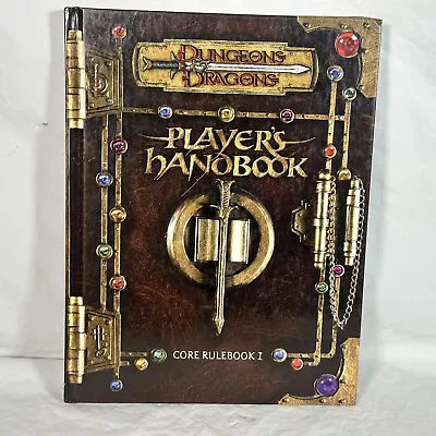 Dungeons & Dragons Player’s Handbook Core Rulebook 1 TSR11550 2000 Clean First • $18.88