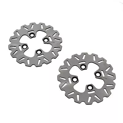 Brake Rotors Fit Yamaha YFZ450 2004 - 2022 Front Discs RipTide By Race-Driven • $81.95