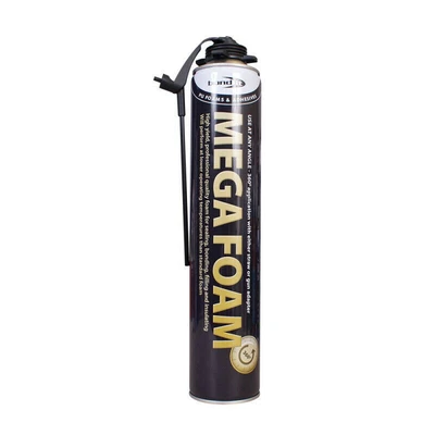 £6.90 • Buy Mega PU Polyurethane Foam Adhesive Plasterboard Insulation Roof Floor 500ML/750M
