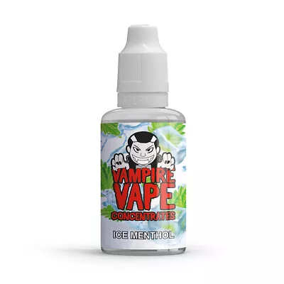 £4.95 • Buy Vampire Vape Concentrate DIY Ice Menthol +60 More Flavours 30ml/10ml New Recipe