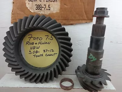 Ford 7.5  3.08 Ratio Ring Pinion Gear Set  Mustang Bronco Ranger Rear End • $175