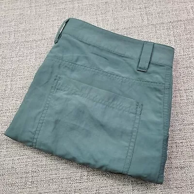 Mountain Hardware Short Men's 34 Green Lightweight Outdoor Performance Nylon • $22.95