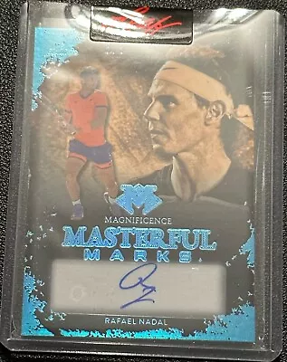 Rafael Nadal 2024 Leaf Magnificence Masterful Marks Auto Platinum Holo 5/5 • $64