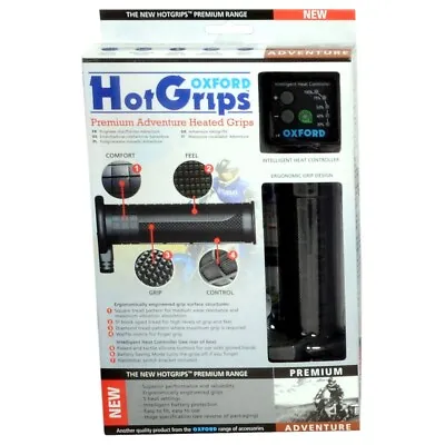 Oxford Adventure Motorcycle Heated Grips Heated Grips Premium Adventure Of690 • $101.01