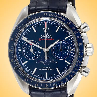 Omega Speedmaster Moon Phase Co-Axial Chronometer Automatic Chronograph Watch • $16183.08