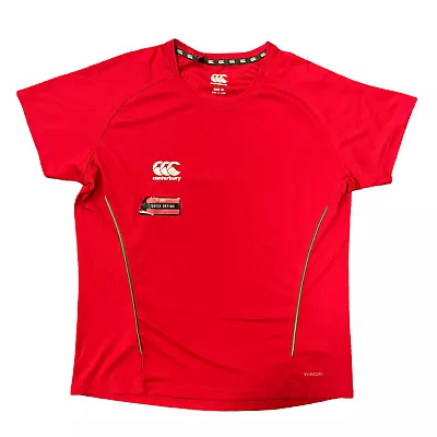 Canterbury Rugby Women's T-Shirt (Size 6UK) Team Dry Training Top - New • £9.99