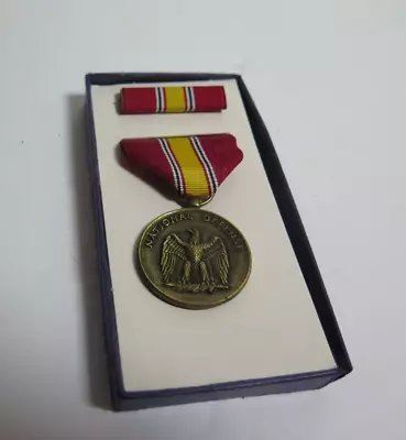 Vietnam War US Army Medal National Defense Boxed Navy Marines USAF Army Vtg • $19.95