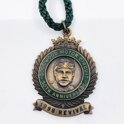 £50 • Buy Goodwood Revival 1998 50th Anniversary Swing Badge In Excellent Condition