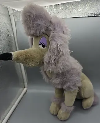 Disney World Oliver & Company Georgette Grey  Poodle Plush Stuffed 15” 1988 • $49.99