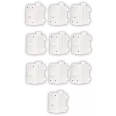$322.88 • Buy Acoustic Audio AAOVCD-W Outdoor Volume Controls White Weatherproof 10 Piece Set
