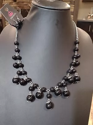 Paparazzi Jewelry ~ Beautiful  SOON TO BE MRS.  ~ Black Necklace • $3.99