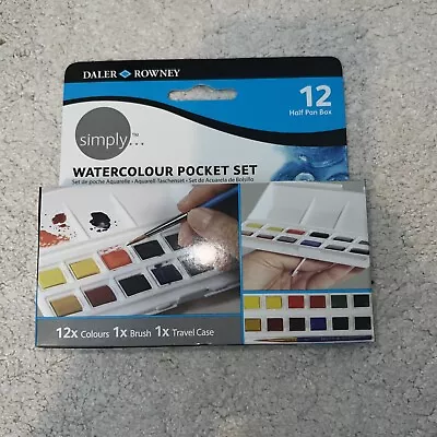 Daler Rowney Simply Watercolour Pocket Set • £8.49