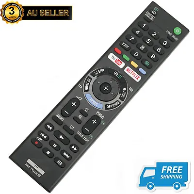 $15.94 • Buy RMT-TX300E Remote For Sony BRAVIA TV KD43X7000E KD49X7000E KDL32W660E New