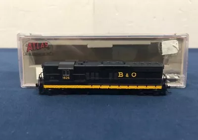 Atlas N Scale Baltimore & Ohio #1826 SD-7 Diesel Engine 53632 W/ DCC (T) • $179.99