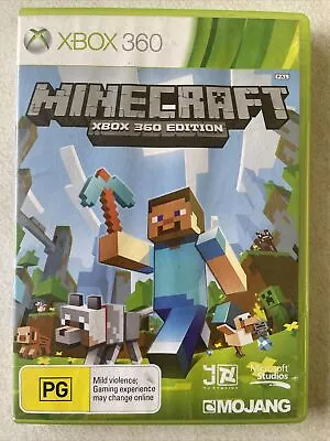 Minecraft Microsoft Xbox 360 Game No Manual • $10