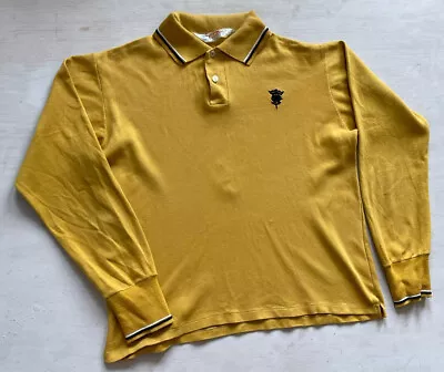 £19.99 • Buy Vtg 1960s Mens Poloshirt Popover Shirt