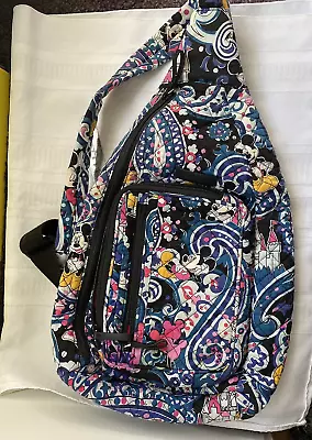 Vera Bradley Disney Mickey Celebration Sling Bag • $50