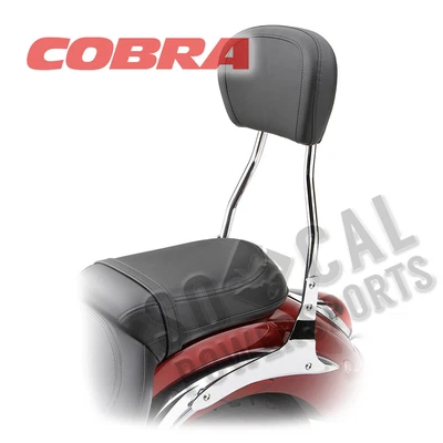 $379.88 • Buy Cobra Sissy Bar - Round Bar Chrome 17 In. Yamaha XVS 95 V-Star 950 (2009-2016)