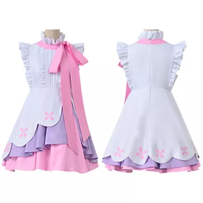 Miku Pink Cosplay Costume Dress Outfit Princess Miku Halloween Dress Full Set • $49.95