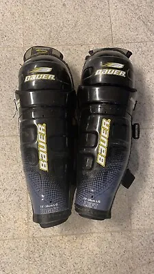 Bauer Ice Hockey Shin Guards Senior - Size 15 • $45