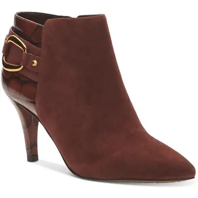 Vince Camuto Womens Selmente Buckle Pointed Toe Buckled Booties Shoes BHFO 4612 • $88.99