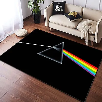 Pink Floyd Rug Modern Carpet Music Patterned Rug Teen Room Carpet Living Rug • $59.99