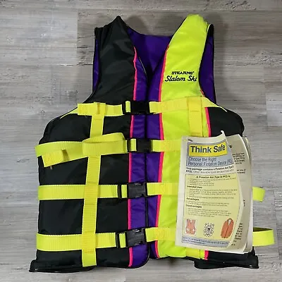 Stearns Slalom Ski Vest Life Jacket Floatation Aid III PFD Adult XL SBV-5385 • $30