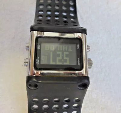Nike Watch WC0040 Stainless Steel With Black Band • $75