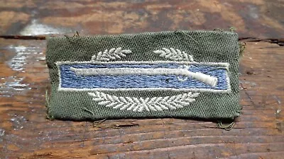 Vietnam War Vintage US Army Combat Infantry  Badge Embr Patch Subdued Uniform • $9.99