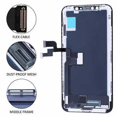 For IPhone X Display LCD Touch Screen Digitizer Assembly Replacement  A+ Quality • $15.87