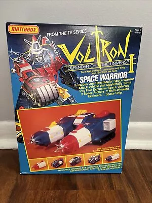 Matchbox Original 1984 Voltron 1 Space Warrior Set Nib • $279