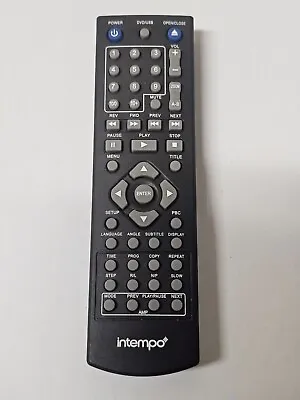 Genuine Original Intempo Dvd/ Usb Remote Control • £9.99