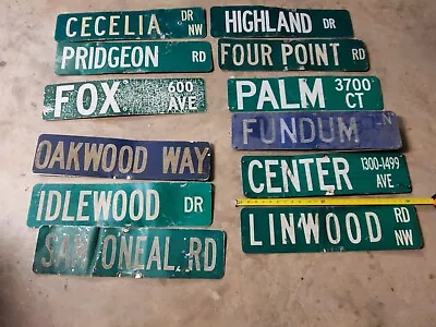 Street Name Signs PICK ONE • $32.95