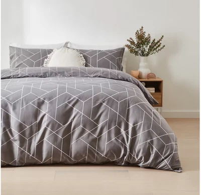 $11.24 • Buy New Quilt Cover Set Quilt Doona Duvet Cover Set Queen Bed