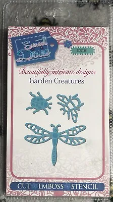 £6 • Buy Sweet Dixie Cutting Dies - Garden Creatures, Dragonfly/Ladybird/Bee - BN
