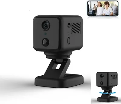 Mini 360° Spy Camera 1080P HD WIFI Night Vision Motion Activated Alerts App • $17.99