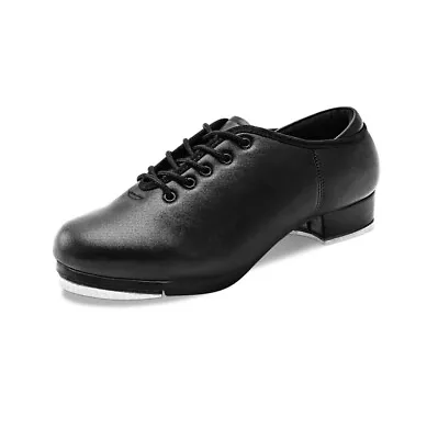 Sogebo Men's Leather Jazz Tap Shoes Adult Dance Size 9 • $21.24