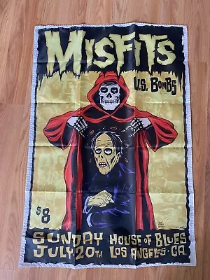 Misfits Flag Banner Tapestry- Fiend - Danzig - Punk Rock Horror - Poster • $12.99