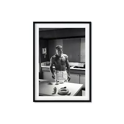 Steve McQueen B&W Photo Poster Art Print. • $84.50