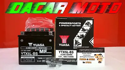 Battery For Suzuki Yuasa YTX5L-BS Charged Ah Address 100 1995 1996 • £79.84