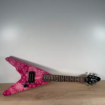 Gibson Maestro Mini Flying V Electric Guitar - Magenta - Pink Floral –PARTS ONLY • $79.99
