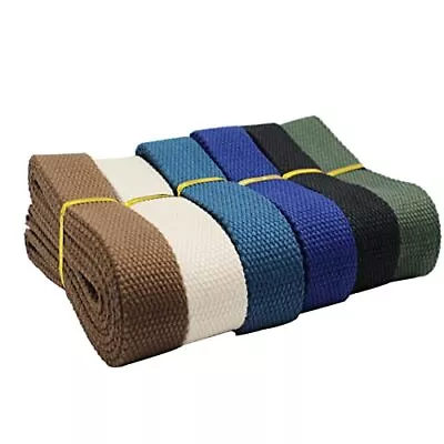 Heavy Cotton Webbing 1 Inch 12 Yard 6 Colors Mixed Webbing Bag Handles Bag St... • $23.03