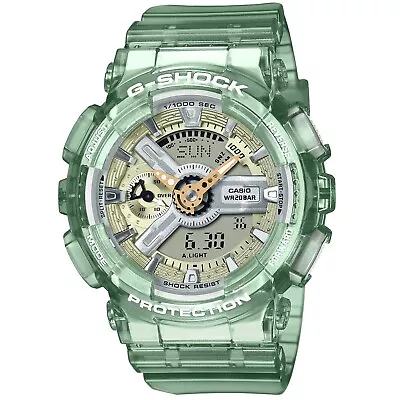 G-Shock S-Series Transparent Green Women's Or Kids Sports Watch GMA-S110GS-3A • $199.95