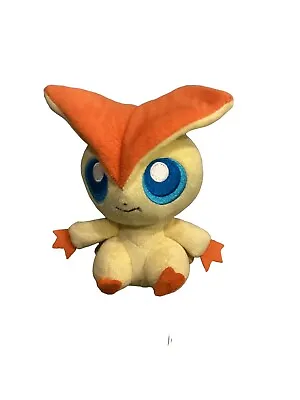 Victini Pokemon Center Pokedoll 2014 Plush 5  Stuffed Toy Doll Japan • $32.95