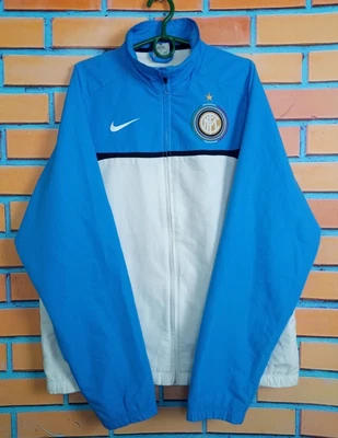 $47.99 • Buy Inter Milan Jacket Size MEDIUM Full Zip Nike 377663-100 